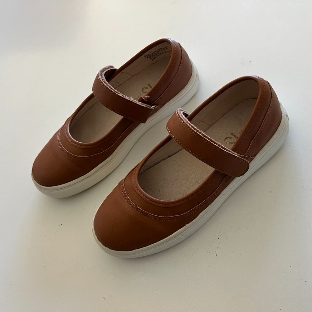 Yosi Samra Miss Adeline Mary Jane Sneakers - Little Kids 1Y - Chestnut